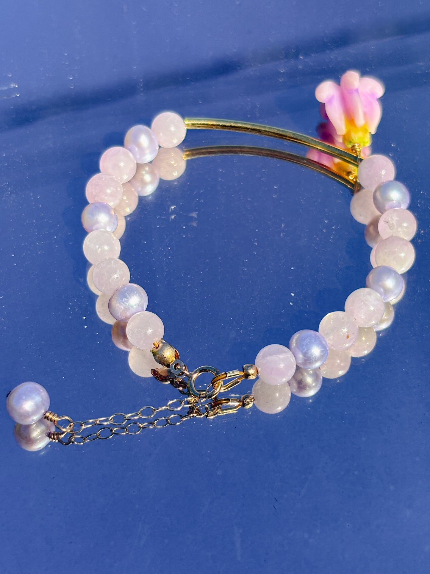 Queen's Fav Purple Crown Charm Bracelet