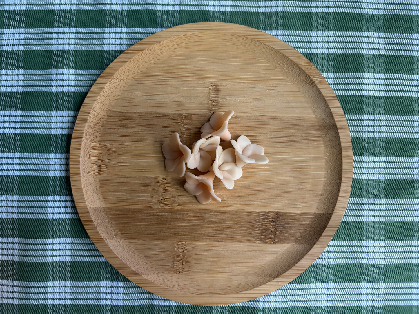 Handmade Polymer Clay Flower Beads