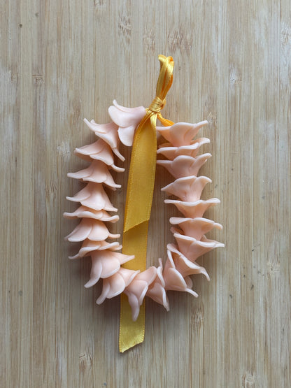 Handmade Polymer Clay Flower Beads